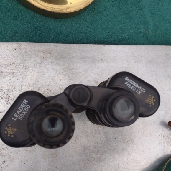 Leader 50x50 Fielled 7.8++Black Field Day/Night Binoculars 50,000m YDS - Picture 1 of 5